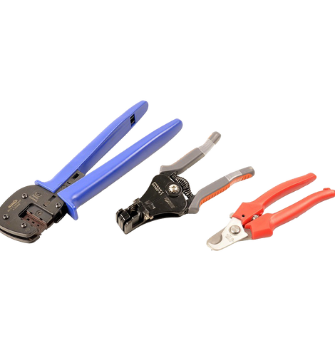 IWISS FSPV-3 Crimper Kits for MC3-MC4-Tyco Solar Connectors