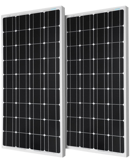 Renogy 2 Piece 100W Monocrystalline Photovoltaic PV Solar Panel Module